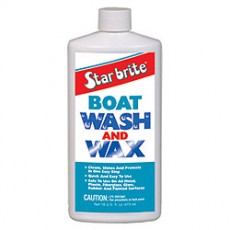 보트 워시 & 왁스473 ml FRP & 금속 세척/왁스/보호막 원스텝