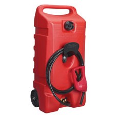 이동식 휘발유 주유기 (53리터) 3m 호스와 손펌프 포함