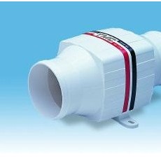 인라인 빌지 블로워 3인치 dia. 12/24V, 122CFM